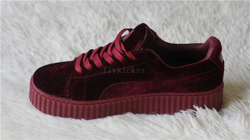 Puma Fenty Rihanna Creeper Velvet Royal Purple